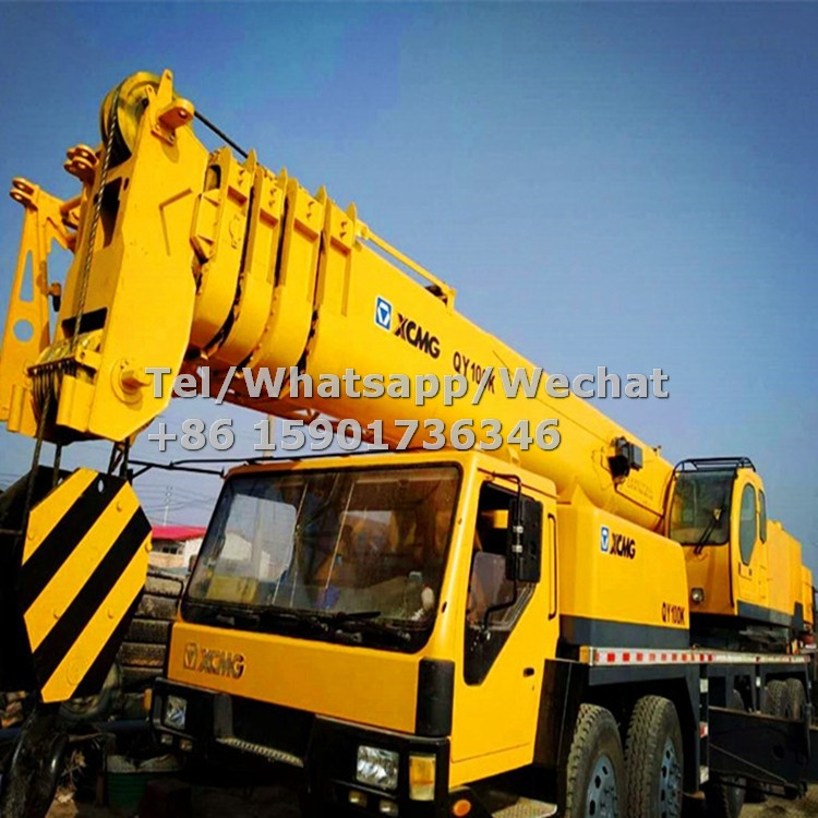 Second Hand XCMG QY100K-I Mobile Crane 100 ton